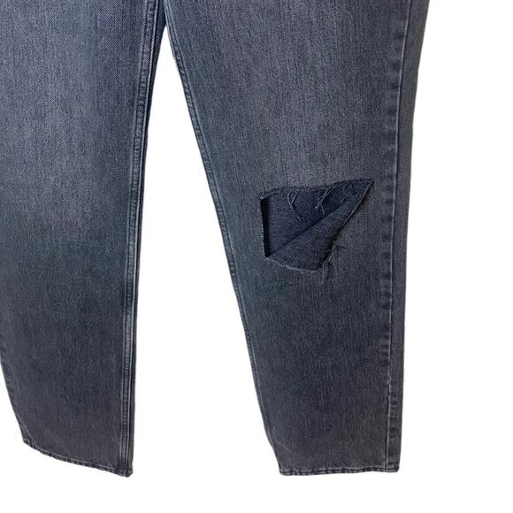 Good American Women’s 6 / 28 Good ‘90’s Icon Jeans New NWT Black Straight Leg - Picture 8 of 11